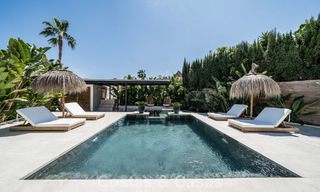 Spacieuse villa familiale au charme andalou contemporain à vendre dans la vallée du golf de Nueva Andalucia, Marbella 780460 