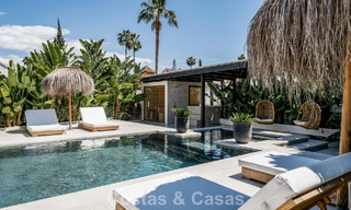 Spacieuse villa familiale au charme andalou contemporain à vendre dans la vallée du golf de Nueva Andalucia, Marbella 780461 