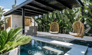 Spacieuse villa familiale au charme andalou contemporain à vendre dans la vallée du golf de Nueva Andalucia, Marbella 780465 