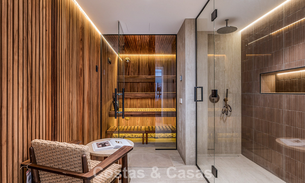 Villa de luxe méditerranéenne flambant neuve à vendre à proximité des commodités à l'est de Marbella 780543