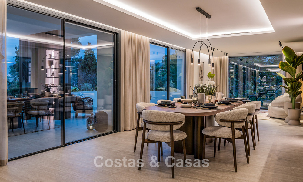 Villa de luxe méditerranéenne flambant neuve à vendre à proximité des commodités à l'est de Marbella 780548