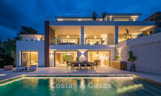 Villa de luxe méditerranéenne flambant neuve à vendre à proximité des commodités à l'est de Marbella 780552 