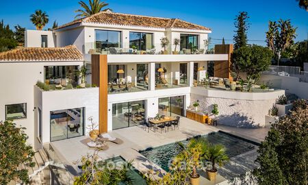 Villa de luxe méditerranéenne flambant neuve à vendre à proximité des commodités à l'est de Marbella 780553
