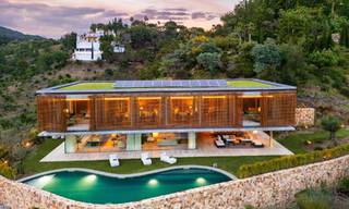 Villa de luxe ultramoderne avec vue imprenable à vendre dans le quartier exclusif d'El Madroñal, Benahavis - Marbella 780611 