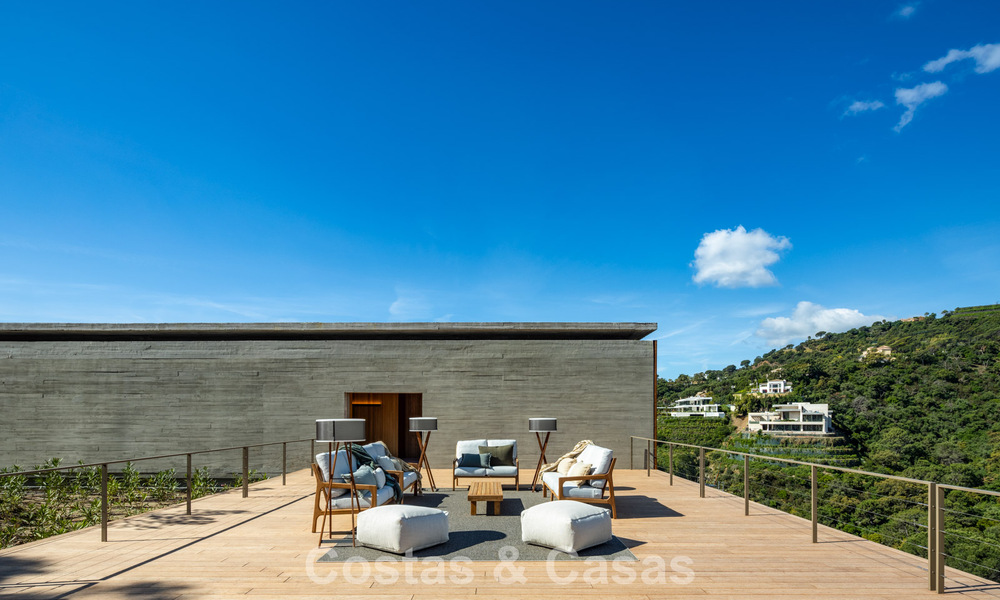 Villa de luxe ultramoderne avec vue imprenable à vendre dans le quartier exclusif d'El Madroñal, Benahavis - Marbella 780616