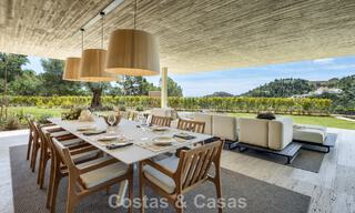 Villa de luxe ultramoderne avec vue imprenable à vendre dans le quartier exclusif d'El Madroñal, Benahavis - Marbella 780627 