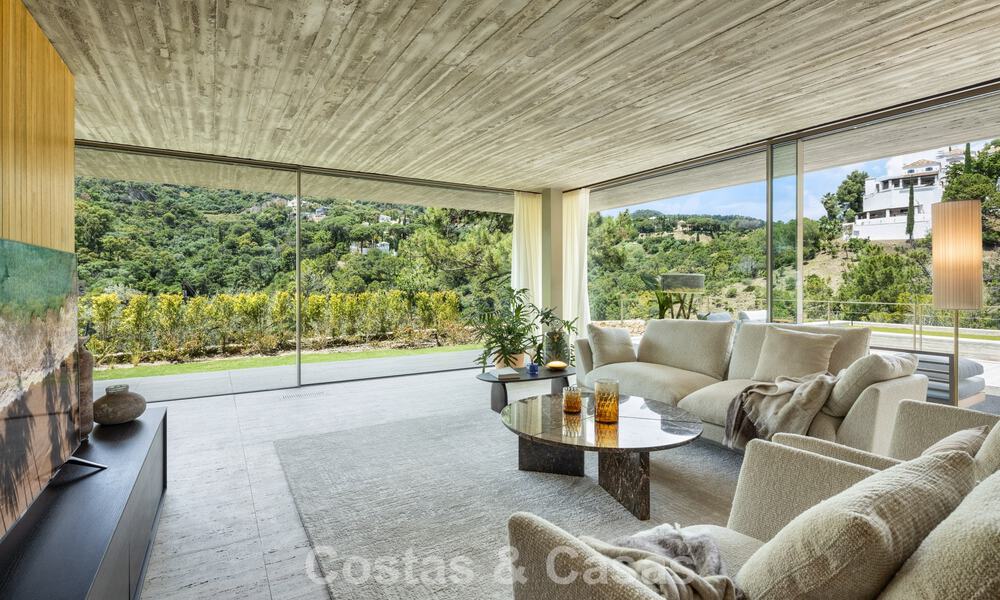 Villa de luxe ultramoderne avec vue imprenable à vendre dans le quartier exclusif d'El Madroñal, Benahavis - Marbella 780635
