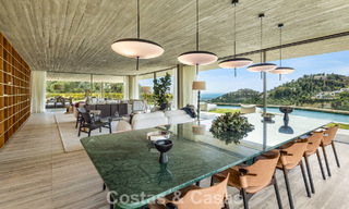 Villa de luxe ultramoderne avec vue imprenable à vendre dans le quartier exclusif d'El Madroñal, Benahavis - Marbella 780639 