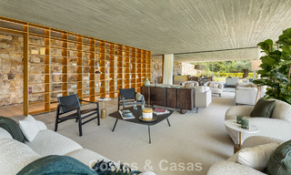 Villa de luxe ultramoderne avec vue imprenable à vendre dans le quartier exclusif d'El Madroñal, Benahavis - Marbella 780640 