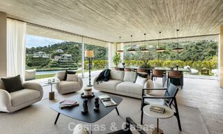 Villa de luxe ultramoderne avec vue imprenable à vendre dans le quartier exclusif d'El Madroñal, Benahavis - Marbella 780641 