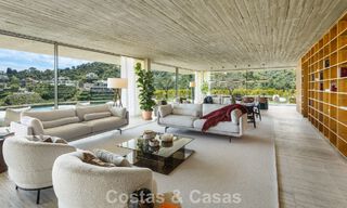 Villa de luxe ultramoderne avec vue imprenable à vendre dans le quartier exclusif d'El Madroñal, Benahavis - Marbella 780642 