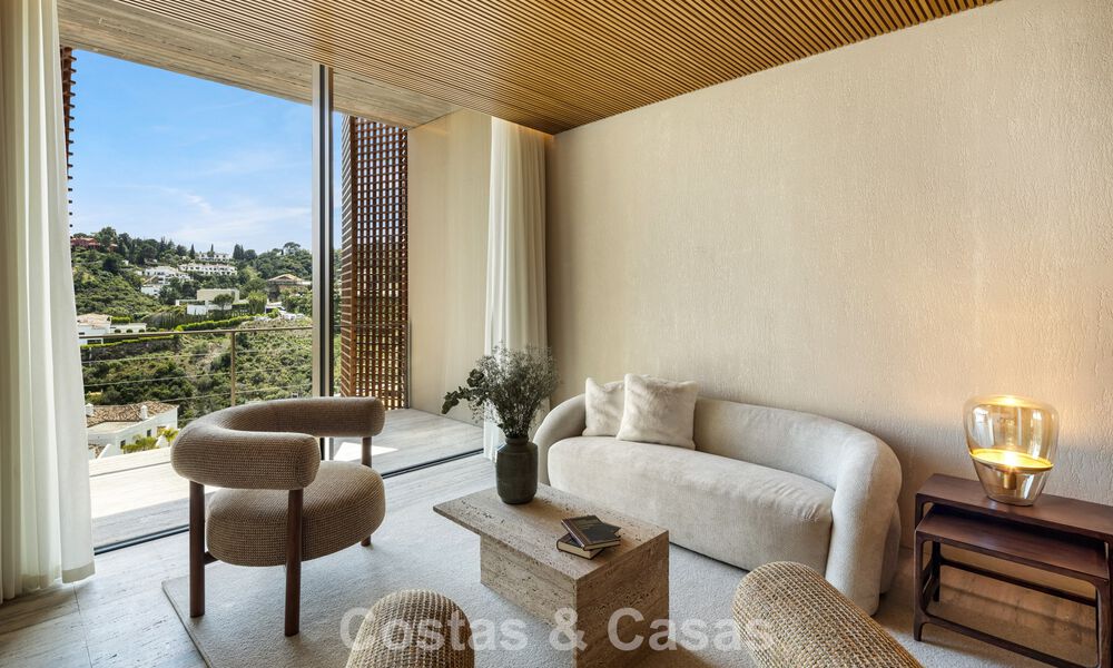 Villa de luxe ultramoderne avec vue imprenable à vendre dans le quartier exclusif d'El Madroñal, Benahavis - Marbella 780649
