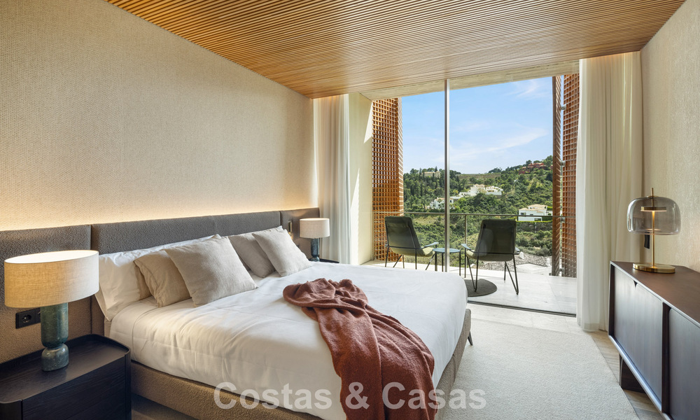 Villa de luxe ultramoderne avec vue imprenable à vendre dans le quartier exclusif d'El Madroñal, Benahavis - Marbella 780651