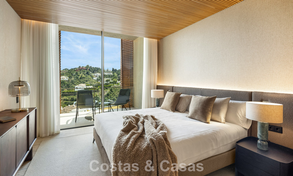 Villa de luxe ultramoderne avec vue imprenable à vendre dans le quartier exclusif d'El Madroñal, Benahavis - Marbella 780653