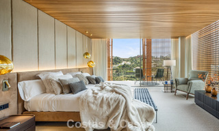 Villa de luxe ultramoderne avec vue imprenable à vendre dans le quartier exclusif d'El Madroñal, Benahavis - Marbella 780656 