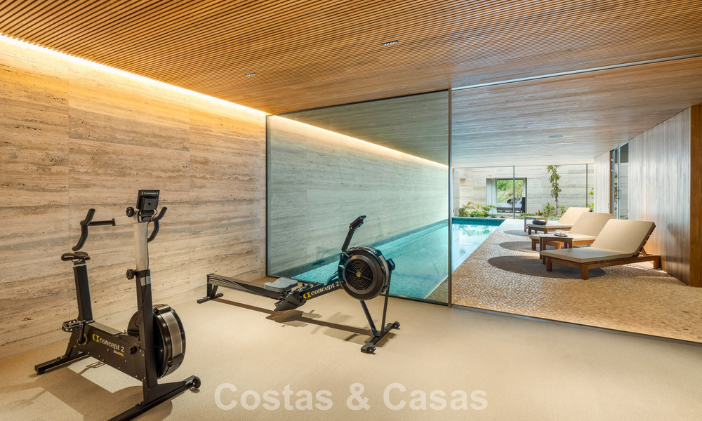 Villa de luxe ultramoderne avec vue imprenable à vendre dans le quartier exclusif d'El Madroñal, Benahavis - Marbella 780657