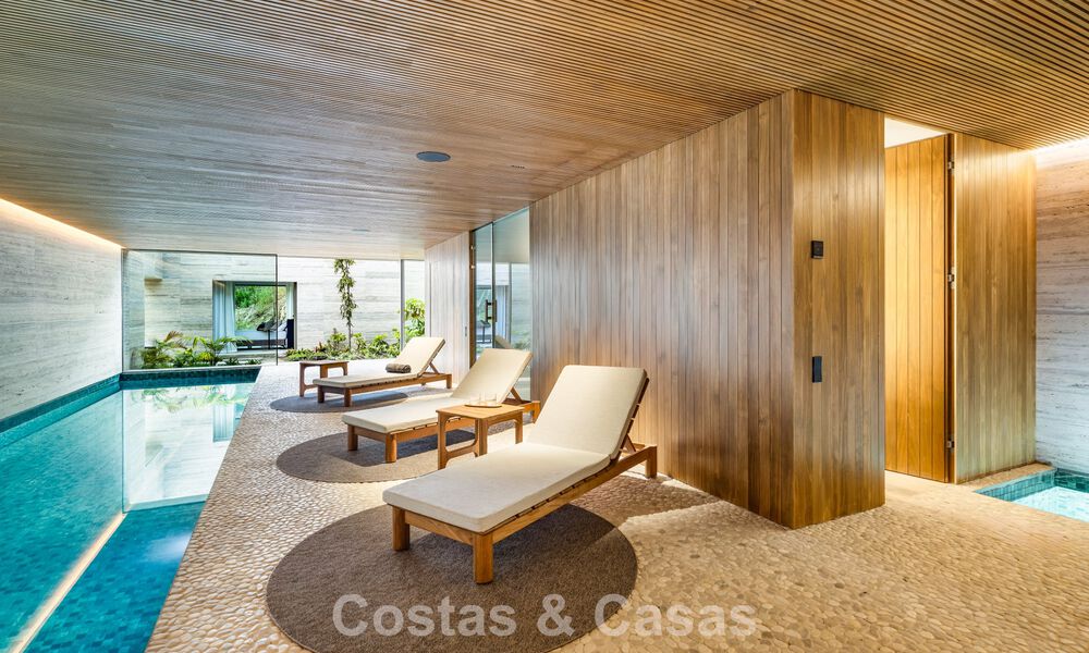 Villa de luxe ultramoderne avec vue imprenable à vendre dans le quartier exclusif d'El Madroñal, Benahavis - Marbella 780658