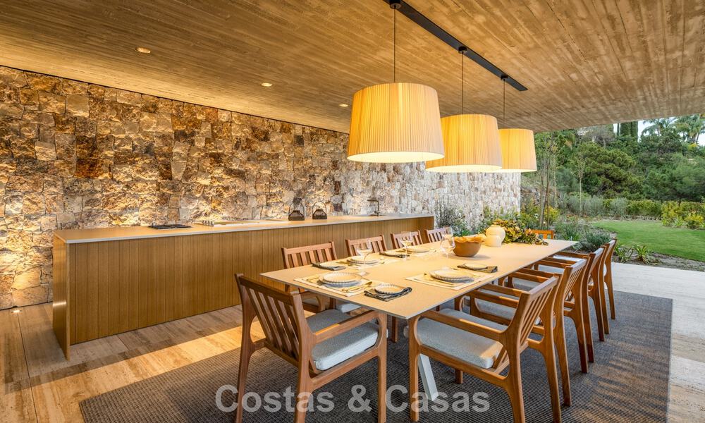 Villa de luxe ultramoderne avec vue imprenable à vendre dans le quartier exclusif d'El Madroñal, Benahavis - Marbella 780660