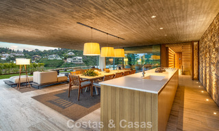 Villa de luxe ultramoderne avec vue imprenable à vendre dans le quartier exclusif d'El Madroñal, Benahavis - Marbella 780661 