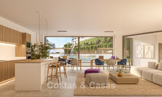 Appartements de golf, en première ligne, avec vue sur la mer, à vendre dans un complexe de luxe à Mijas, Costa del Sol 780595 