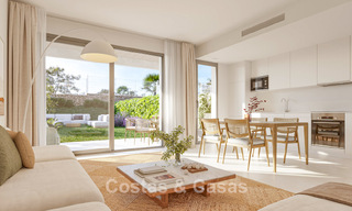 Appartements de golf, en première ligne, avec vue sur la mer, à vendre dans un complexe de luxe à Mijas, Costa del Sol 780600 