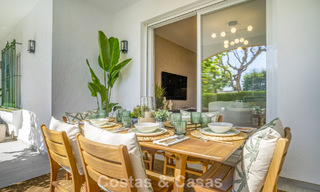 Appartement rénové de 3 chambres avec jardin à distance de marche de Puerto Banus à Nueva Andalucia, Marbella 780668 