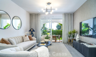 Appartement rénové de 3 chambres avec jardin à distance de marche de Puerto Banus à Nueva Andalucia, Marbella 780681 