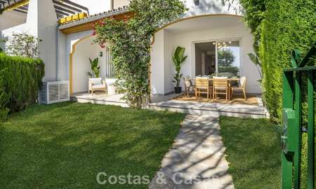 Appartement rénové de 3 chambres avec jardin à distance de marche de Puerto Banus à Nueva Andalucia, Marbella 780683