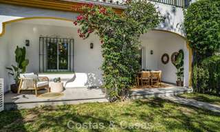 Appartement rénové de 3 chambres avec jardin à distance de marche de Puerto Banus à Nueva Andalucia, Marbella 780684 