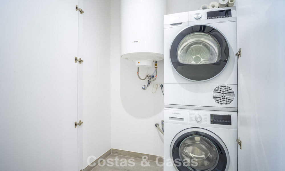 Appartement rénové de 3 chambres avec jardin à distance de marche de Puerto Banus à Nueva Andalucia, Marbella 780685