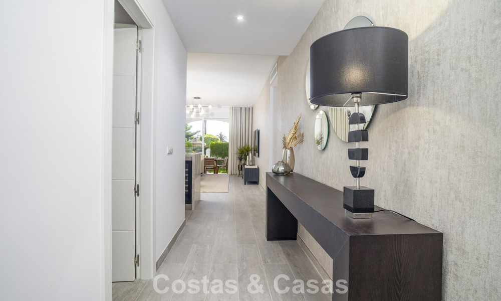 Appartement rénové de 3 chambres avec jardin à distance de marche de Puerto Banus à Nueva Andalucia, Marbella 780687