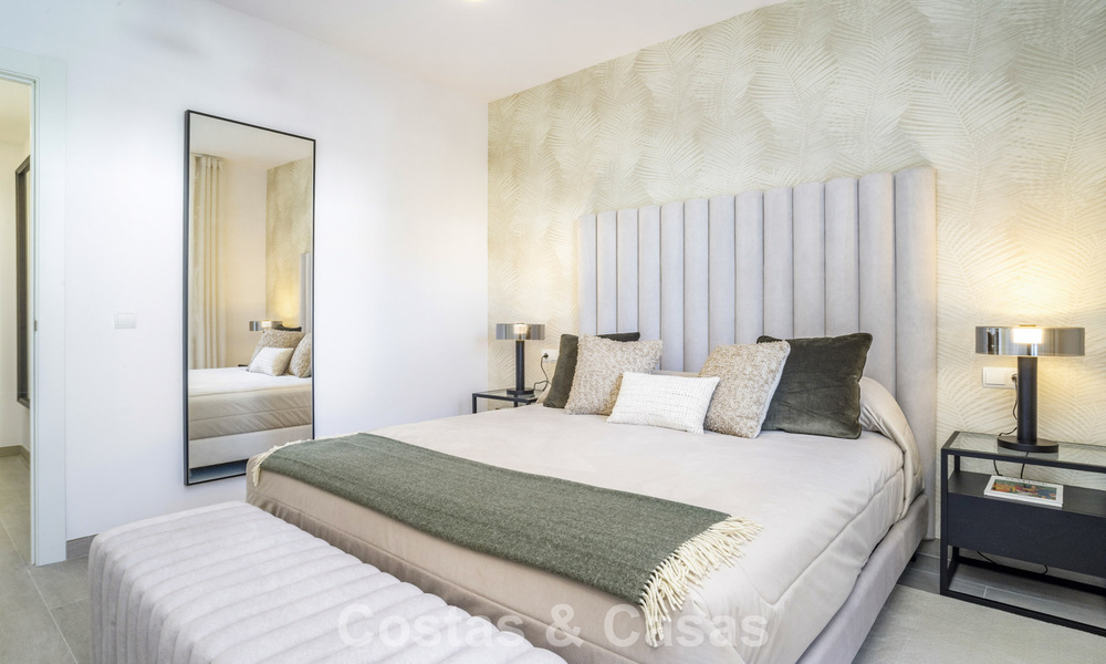 Appartement rénové de 3 chambres avec jardin à distance de marche de Puerto Banus à Nueva Andalucia, Marbella 780694