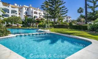 Appartement rénové de 3 chambres avec jardin à distance de marche de Puerto Banus à Nueva Andalucia, Marbella 780695 