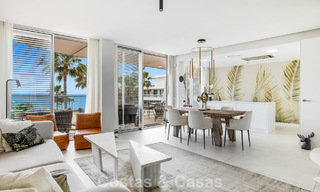 Appartement luxueux et moderne avec vue sur la mer à vendre directement sur la plage à Estepona, Costa del Sol 780775 