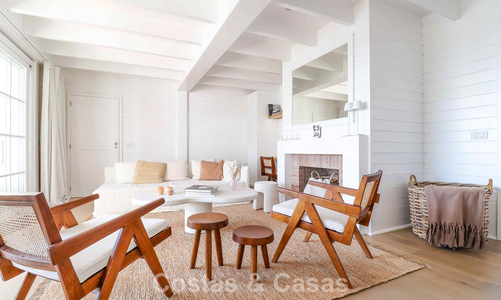 Villa méditerranéenne de plain-pied, prête à emménager, à vendre, dans un quartier de golf de Benahavis - Marbella 780813