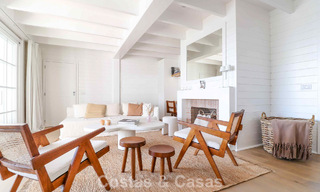 Villa méditerranéenne de plain-pied, prête à emménager, à vendre, dans un quartier de golf de Benahavis - Marbella 780813 