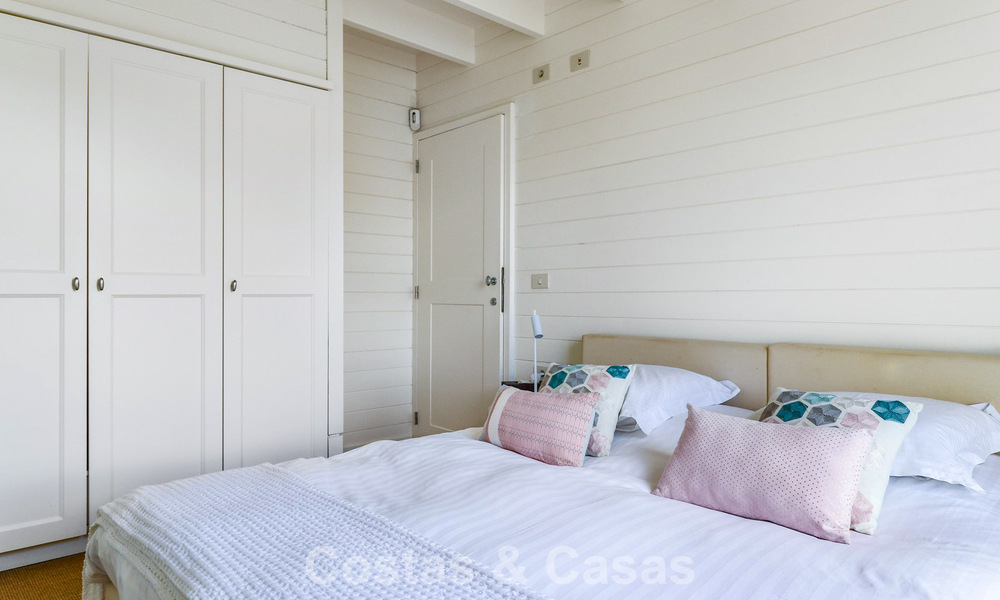 Villa méditerranéenne de plain-pied, prête à emménager, à vendre, dans un quartier de golf de Benahavis - Marbella 780822