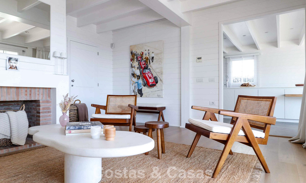 Villa méditerranéenne de plain-pied, prête à emménager, à vendre, dans un quartier de golf de Benahavis - Marbella 780828