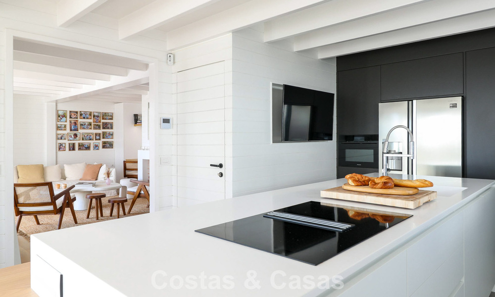 Villa méditerranéenne de plain-pied, prête à emménager, à vendre, dans un quartier de golf de Benahavis - Marbella 780831