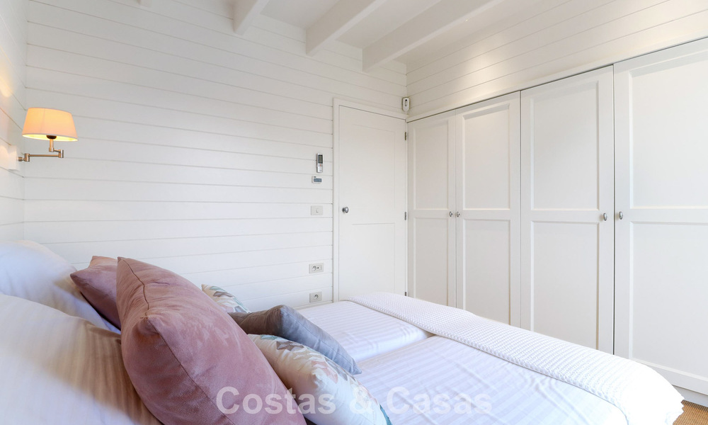 Villa méditerranéenne de plain-pied, prête à emménager, à vendre, dans un quartier de golf de Benahavis - Marbella 780836