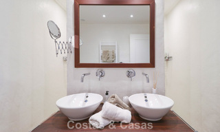 Villa méditerranéenne de plain-pied, prête à emménager, à vendre, dans un quartier de golf de Benahavis - Marbella 780838 