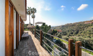 Villa méditerranéenne de plain-pied, prête à emménager, à vendre, dans un quartier de golf de Benahavis - Marbella 780839 