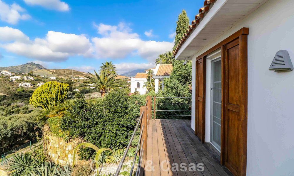 Villa méditerranéenne de plain-pied, prête à emménager, à vendre, dans un quartier de golf de Benahavis - Marbella 780840