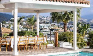 Villa méditerranéenne de plain-pied, prête à emménager, à vendre, dans un quartier de golf de Benahavis - Marbella 780844 