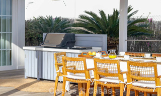 Villa méditerranéenne de plain-pied, prête à emménager, à vendre, dans un quartier de golf de Benahavis - Marbella 780845 