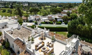 Maison de ville rénovée à vendre dans l'enclave de golf populaire d'Aloha Golf, Nueva Andalucia, Marbella 780851 