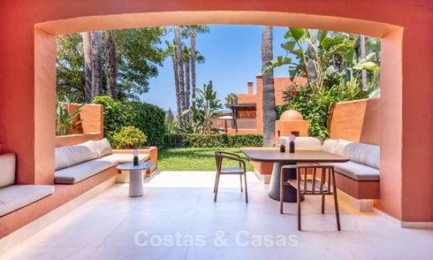 Luxueuse maison de ville rénovée de style méditerranéen à vendre sur le Golden Mile de Marbella 782963