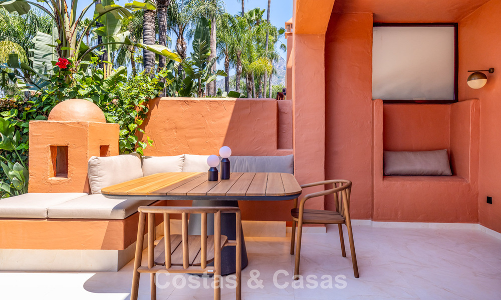 Luxueuse maison de ville rénovée de style méditerranéen à vendre sur le Golden Mile de Marbella 782965