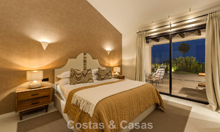 Villa de luxe de plain-pied, prête à emménager, à vendre dans la Vallée des Golfs de Nueva Andalucia, Marbella 780931 