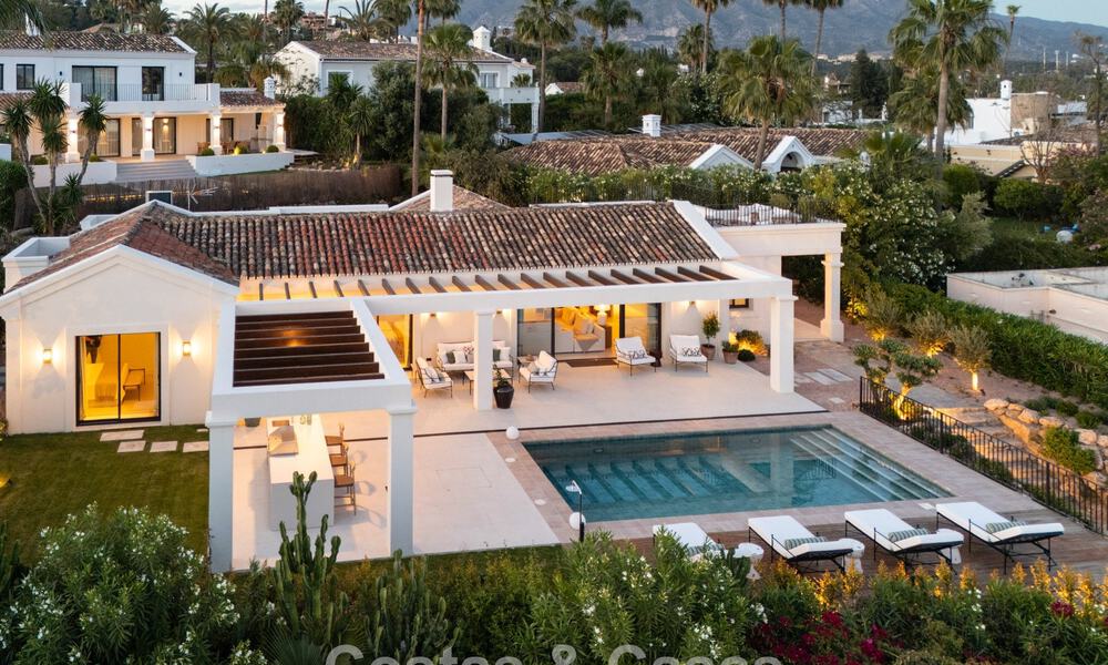 Villa de luxe de plain-pied, prête à emménager, à vendre dans la Vallée des Golfs de Nueva Andalucia, Marbella 780938